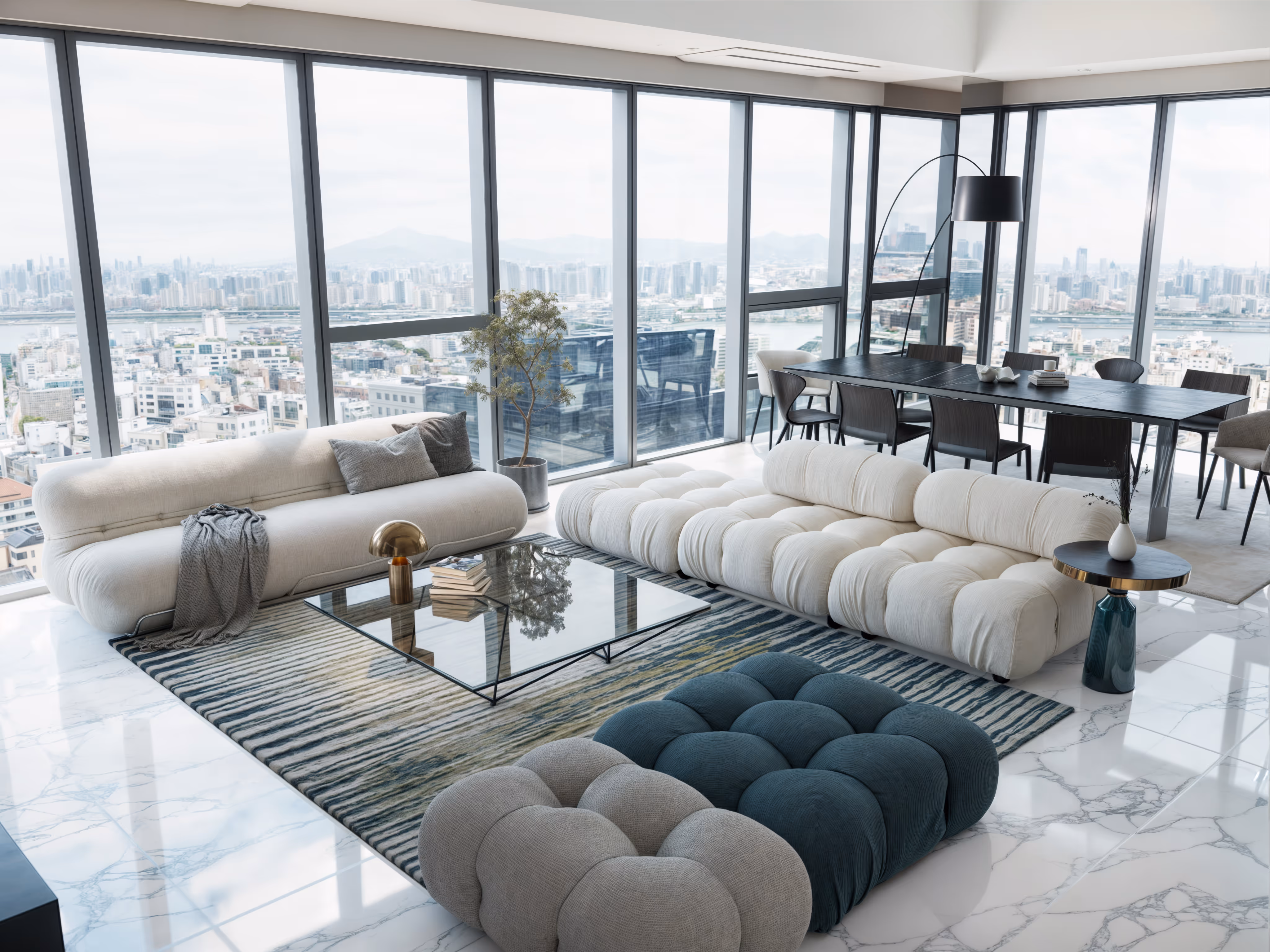 Elegant style living room