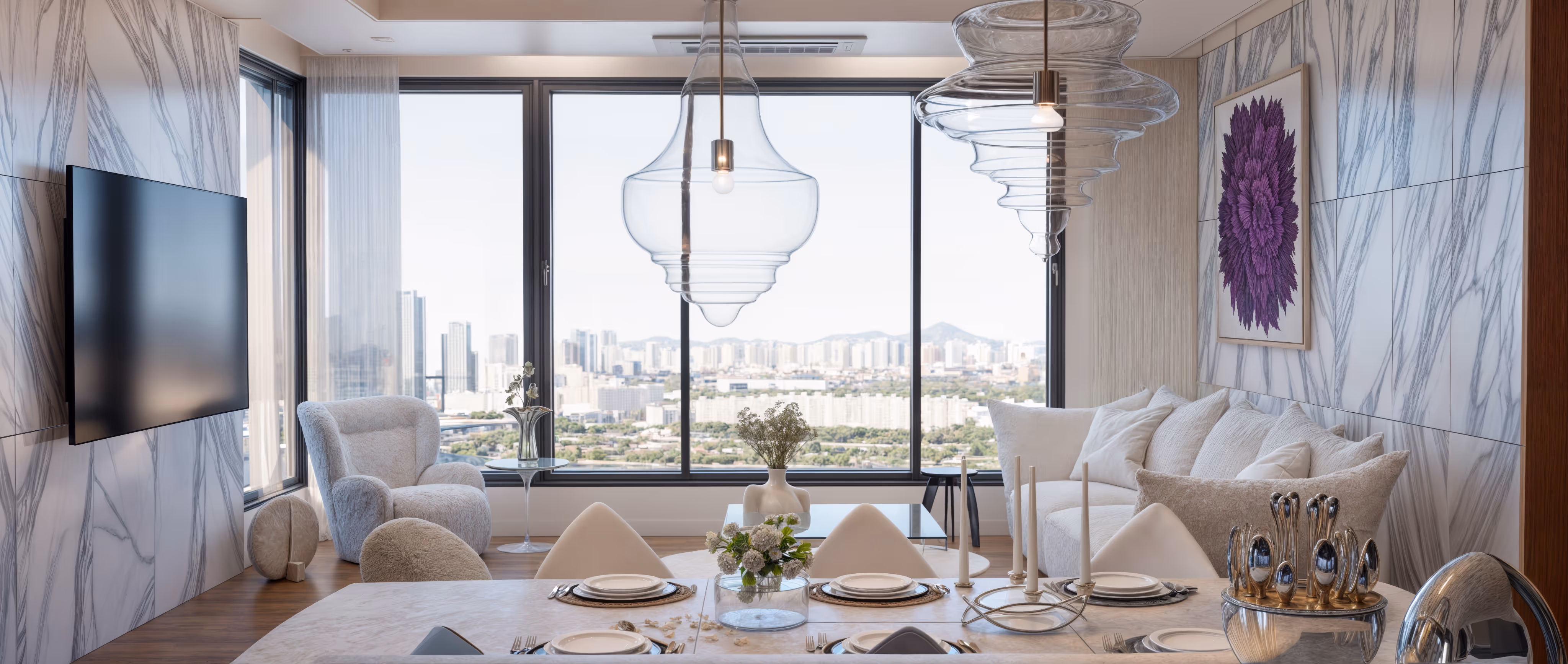 Elegant style dining room