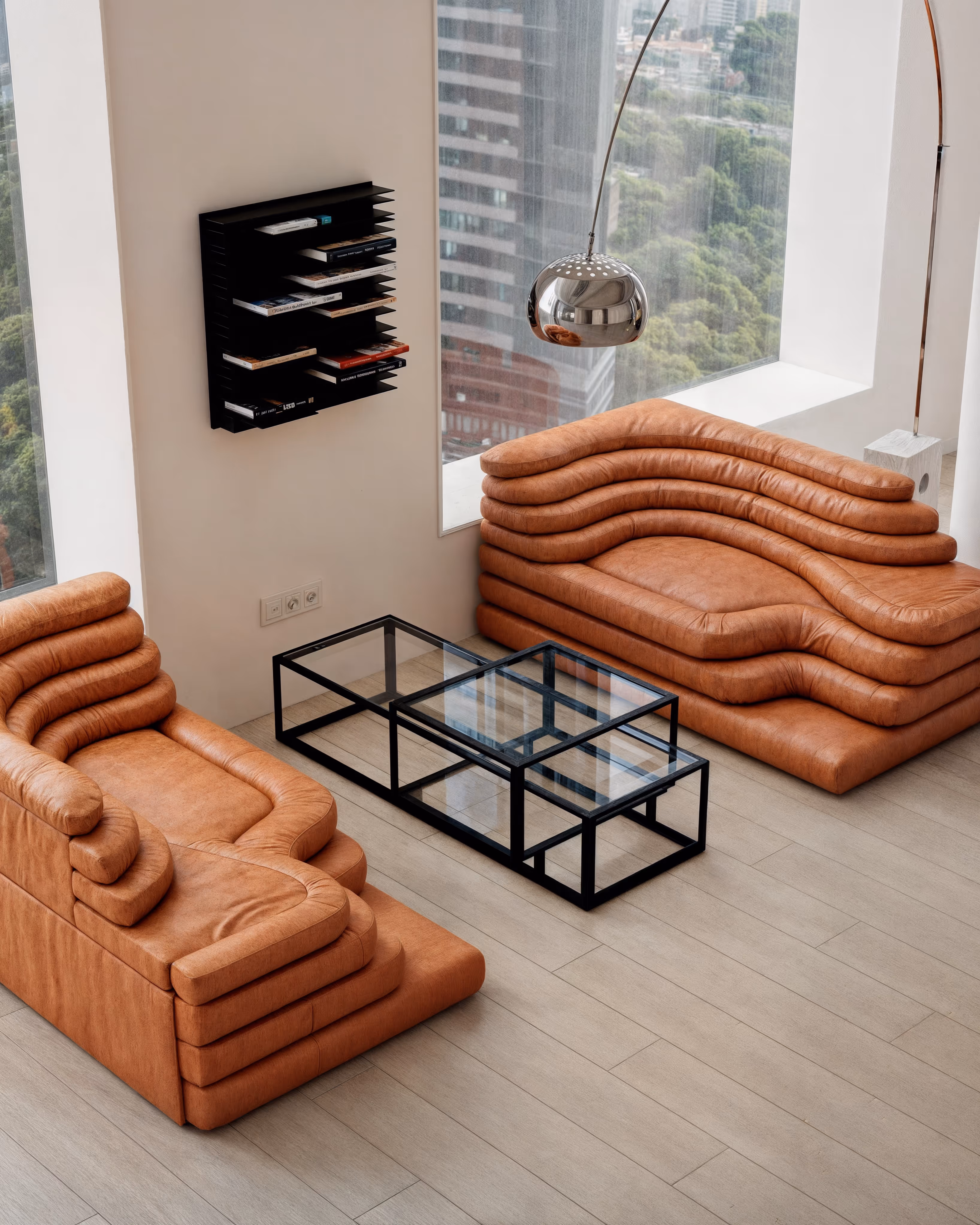 Unique style living room